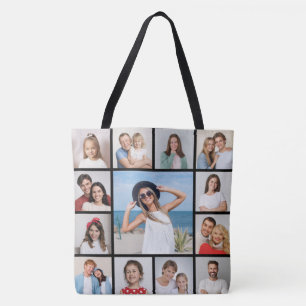 Bolsa Tote Crie Sua Própria Colagem De Fotos 13