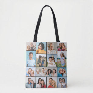 Bolsa Tote Crie Sua Própria Colagem De Fotos 15