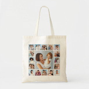 Bolsa Tote Crie Sua Própria Colagem De Fotos 17