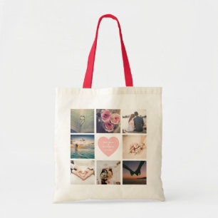 Bolsa Tote Crie Sua Própria Foto Personalizada De Casamento 