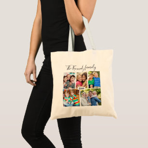 Bolsa Tote Crie Sua Própria Reunião de Família de 5 Fotos de