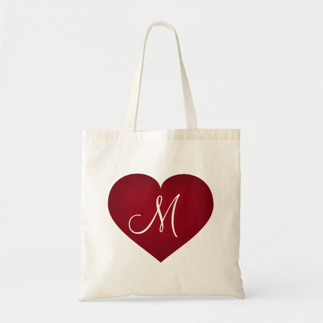 Bolsa Tote Crimson Heart - Monograma (Frente)