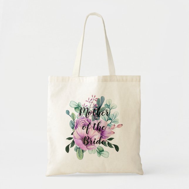 Bolsa Tote Crio MÃE PRÓPRIA de BRIDE GROOM Gift Denominada Fl (Frente)