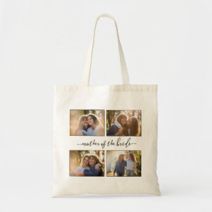 Bolsa Tote Crio Personalizado Colagem de Fotos Mãe da Noiva