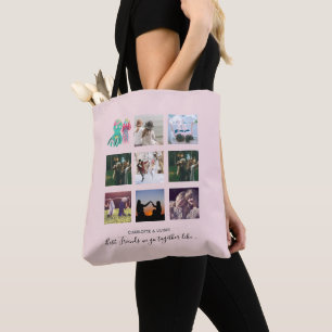Bolsa Tote Crio Próprio BFF Foto Dons da Colagem - Água-viv