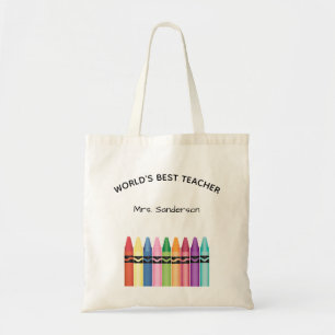Bolsa Tote Críons de Apreciação de Professores da Escola