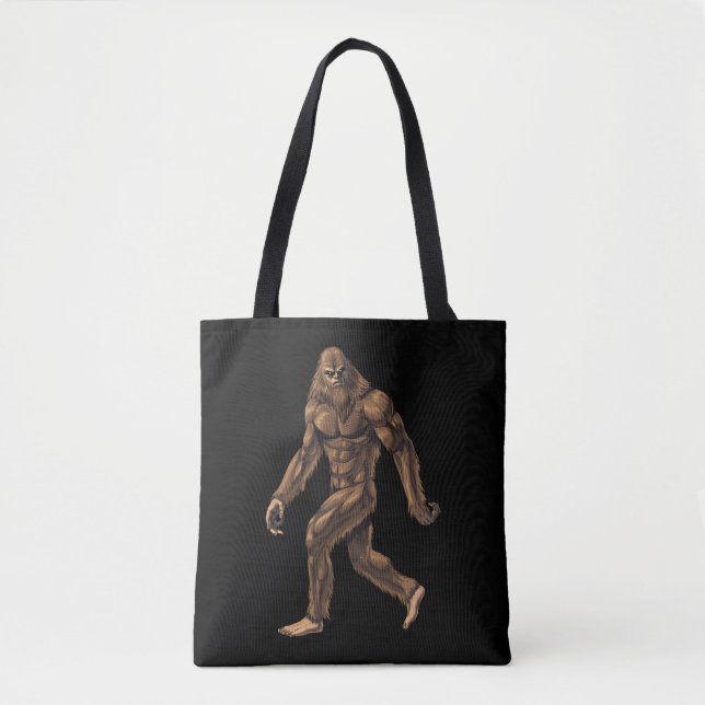 Bolsa Tote Criptid Creature Bigfoot (Frente)