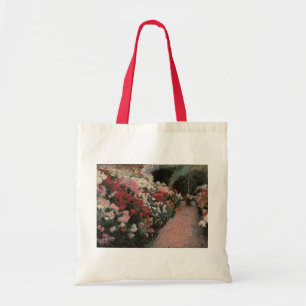 Bolsa Tote Crisântemos por Dennis Bunker Miller, Arte Fina