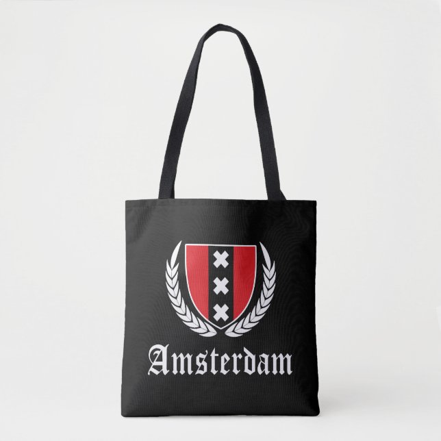 Bolsa Tote Crista de Amsterdã (Frente)