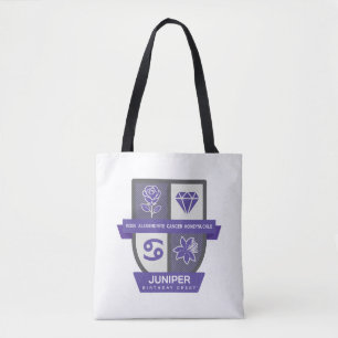 Bolsa Tote Crista de Aniversário de Câncer™ para 22-30 de Jun