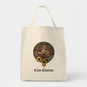 Bolsa Tote Crista de Chattan do clã