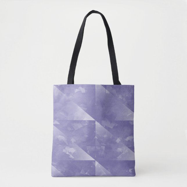 Bolsa Tote Cristais de Lavanda... (Frente)