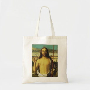 Bolsa Tote Cristo Abençoando de Giovanni Bellini  