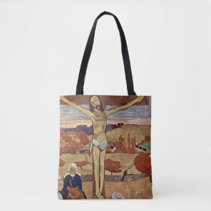 Bolsa Tote Cristo Amarelo de Paul Gauguin, Arte Fino Antigo