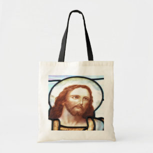 Bolsa Tote Cristo da janela de vidro retido