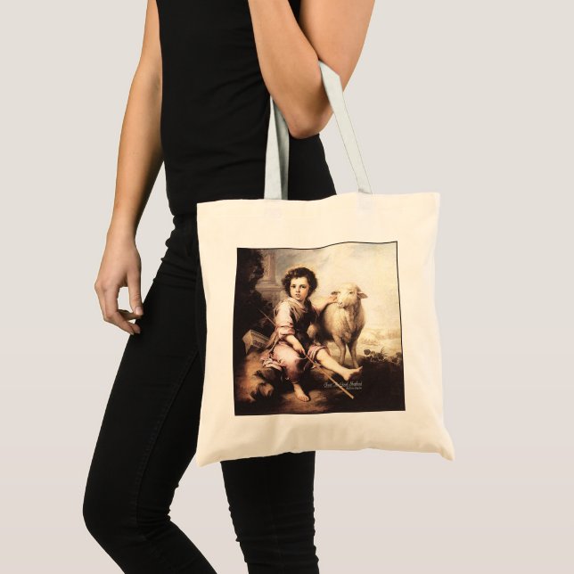 Bolsa Tote Cristo O Bom Pastor (Frente (produto))