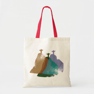 Bolsa Tote Cristo Redeemer - ilustração digital