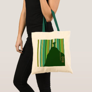 Bolsa Tote Cristo Redentor Rio R.J. Brasil