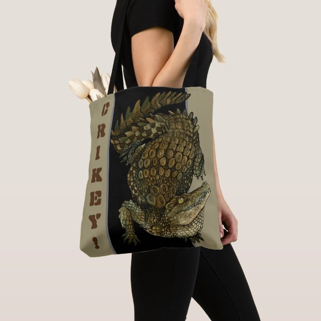 Bolsa Tote Crocodilo Crikey! (Close Up)