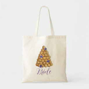 Bolsa Tote Croquembouche Choux Pataria Noiva de Bolo