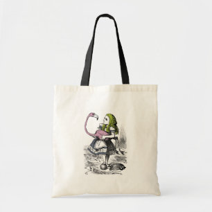 Bolsa Tote Croquet do flamingo