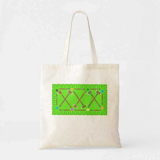 Bolsa Tote Croquet Tote Bag (Frente)