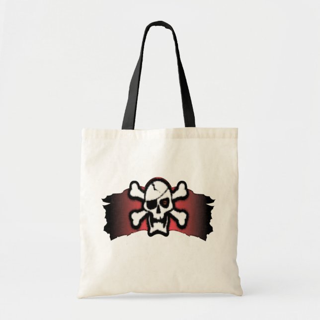 Bolsa Tote crossbones (Frente)