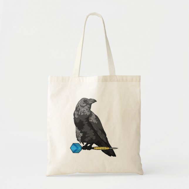 Bolsa Tote Crow nas Trevas com Dart (Frente)