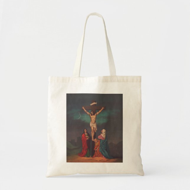 Bolsa Tote Crucificação de Jesus Cristo (Frente)