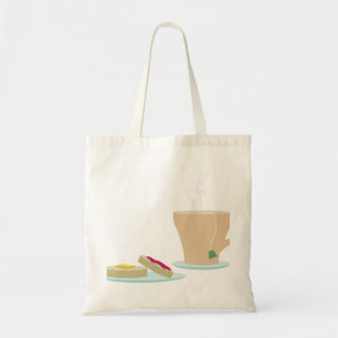 Bolsa Tote Crumpets e chá