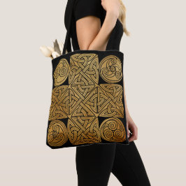 Bolsa Tote Cruz Céltica de Knotwork