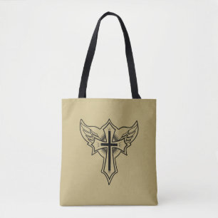 Bolsa Tote Cruz cristã