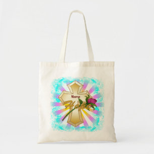 Bolsa Tote Cruz Cristã Hope Rose