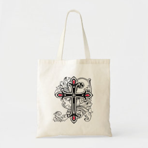 Bolsa Tote Cruz gótico
