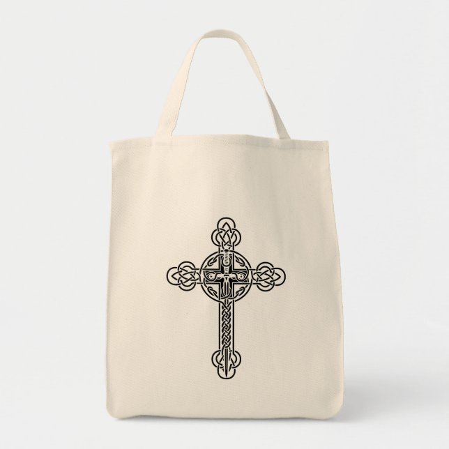 Bolsa Tote Cruzamento celta (Frente)