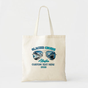 Bolsa Tote Cruzeiro da Geleira Alasca Paisagens de Icebergs,