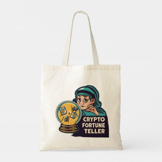 Bolsa Tote Crypto Fortune Teller (Verso)