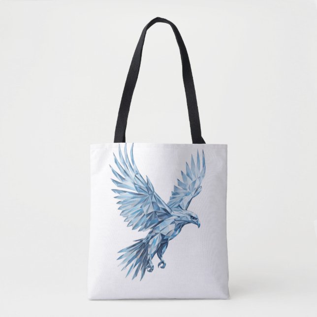 Bolsa Tote Crystal Eagle: Abrace a transformação (Frente)