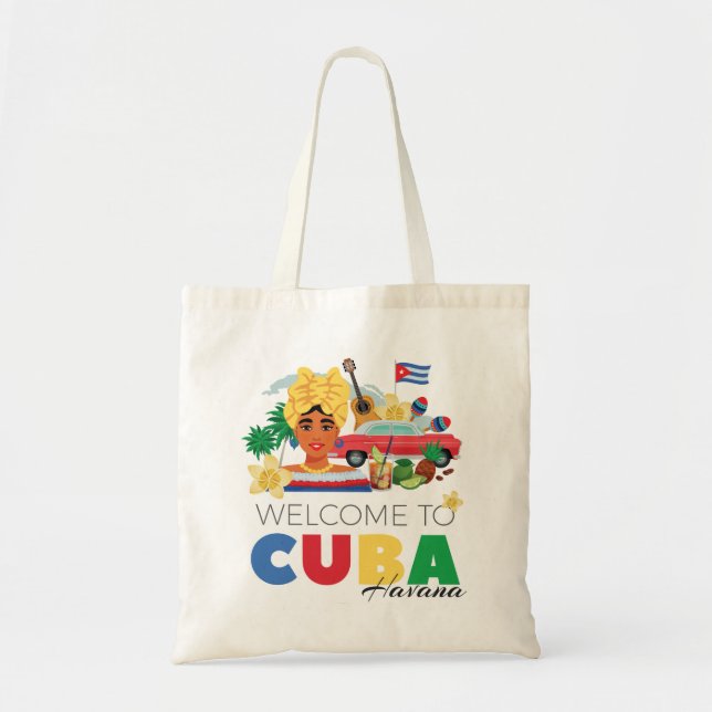Bolsa Tote Cuba Havana (Frente)