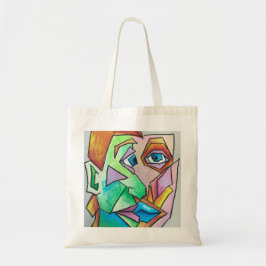 Bolsa Tote Cubist Head Tote Bag