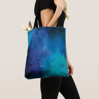 Bolsa Tote Cubo de Metatron Geometria Sagrada