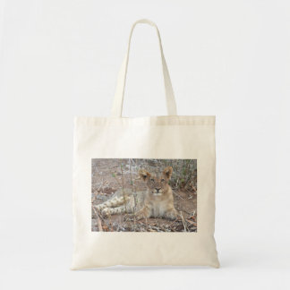 Bolsa Tote Cubo Leão Com Uma Bela Gaze Inocente.