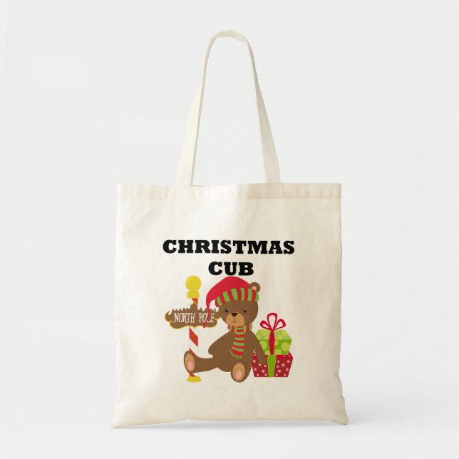 Bolsa Tote Cubo Natal (Frente)