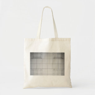 Bolsa Tote Cubos abstrato