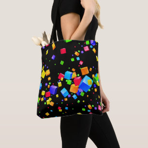 Bolsa Tote Cubos Coloridos 2