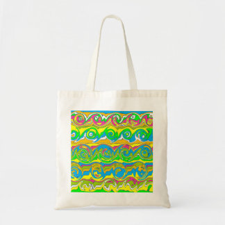 Bolsa Tote Cuckoo Abstrato Swirl