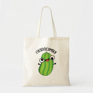 Bolsa Tote Cuckoocumber Funny Veggie Cucumber Pun
