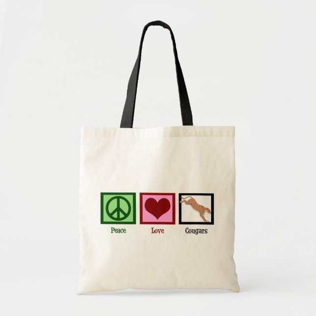 Bolsa Tote Cúgaras de Paz e Amor (Frente)