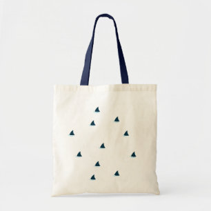 Bolsa Tote Cuidado com tubarões!