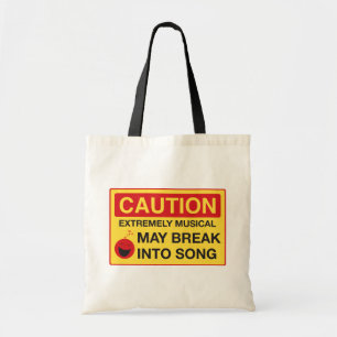 Bolsa Tote Cuidado: Extremamente Musical